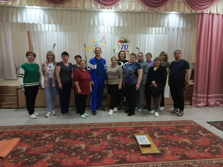 Выездная судейская бригада муниципального центра тестирования ВФСК ГТО в Голофеевском сельском поселении.